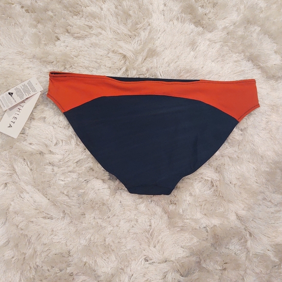 Athleta Colorblock Mid Rise Swimsuit Bikini bottom - Picture 3 of 5
